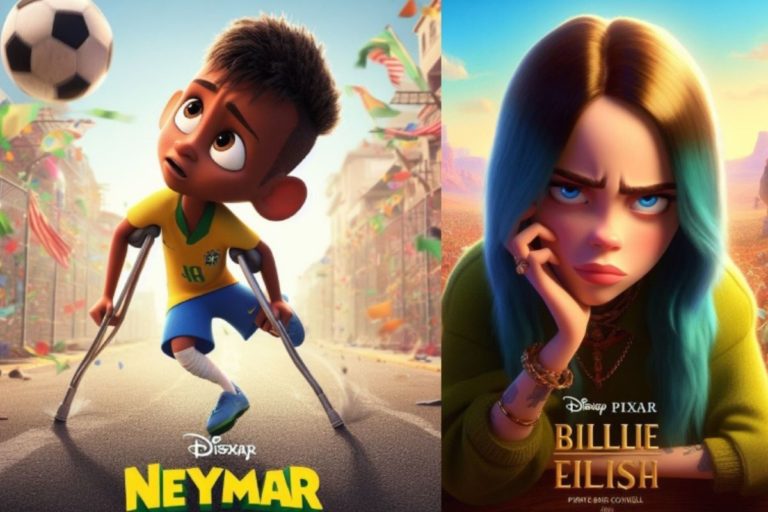 nova tendência empolgante: a criação de personagens 'Disney Pixar